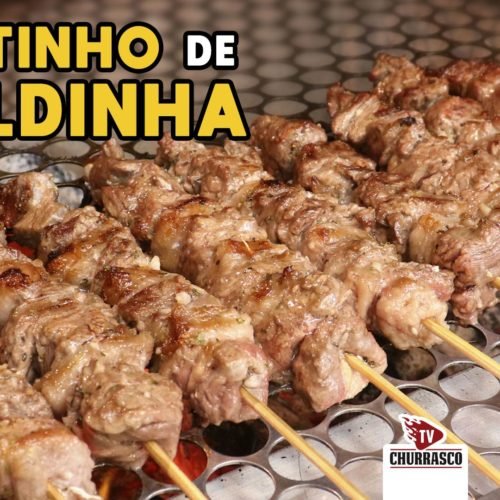 Espetinho De Carne Fraldinha SHORT TV Churrasco