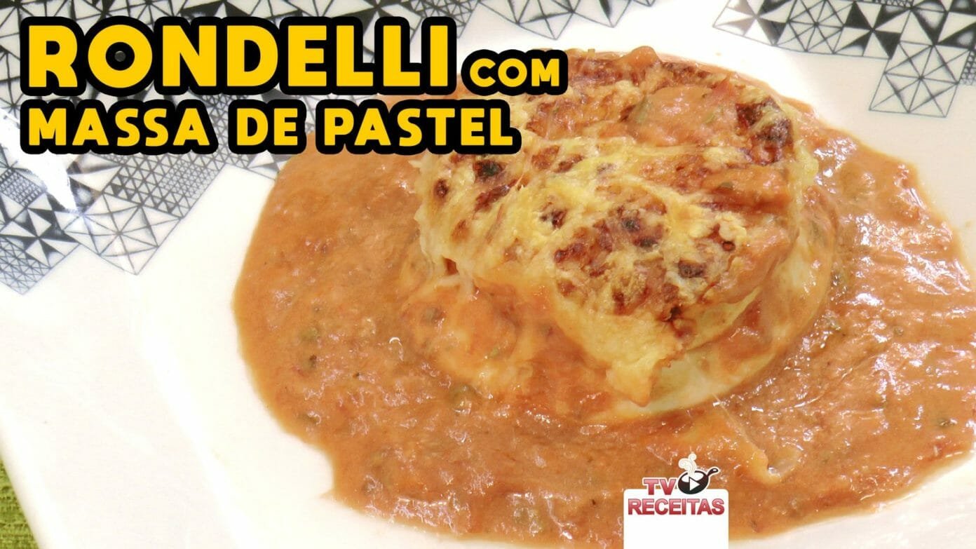 Receita De Rondelli Massa De Pastel Tv Receitas