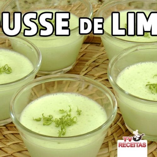 Receita De Mousse De Lim O Gelatina Tv Churrasco