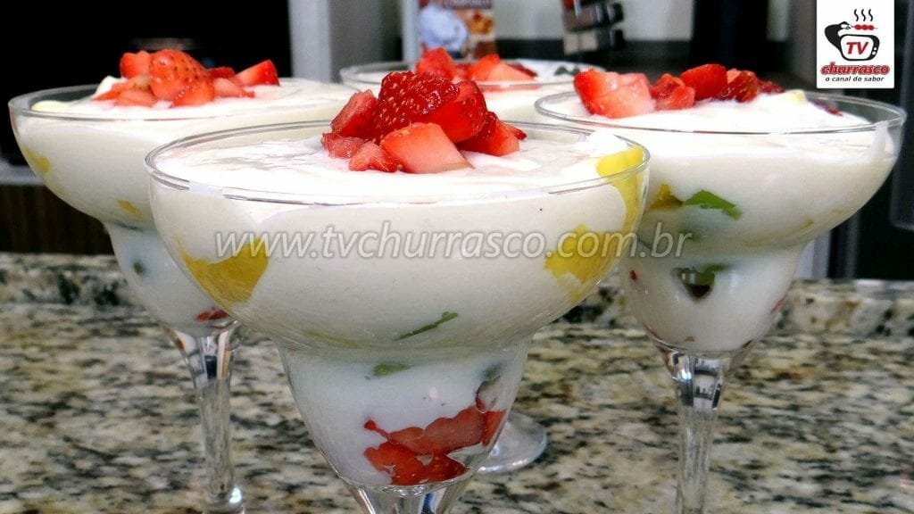 Como Fazer Creme Com Frutas – Tv Churrasco | Tvchurrasco.com