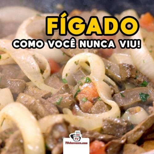 Receita de Fígado acebolado, 254,94 calorias por porção - Vitat Receitas