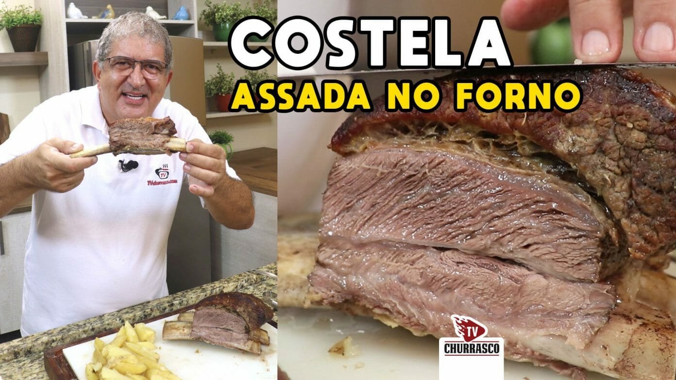 Como Fazer Costela Assada No Forno Com Batatas Tv Churrasco