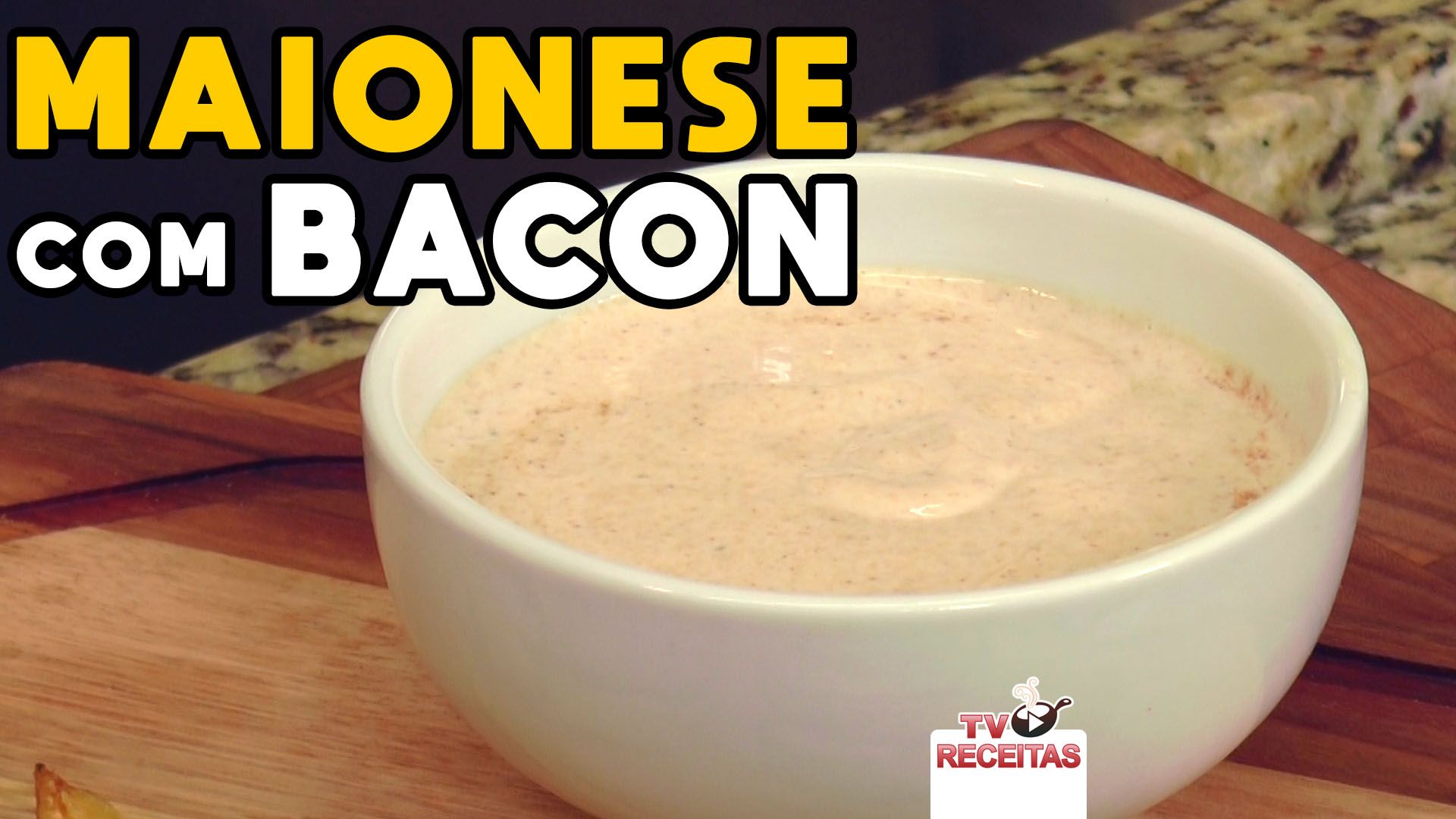 Molho baconese: confira essa receita simples de maionese de bacon